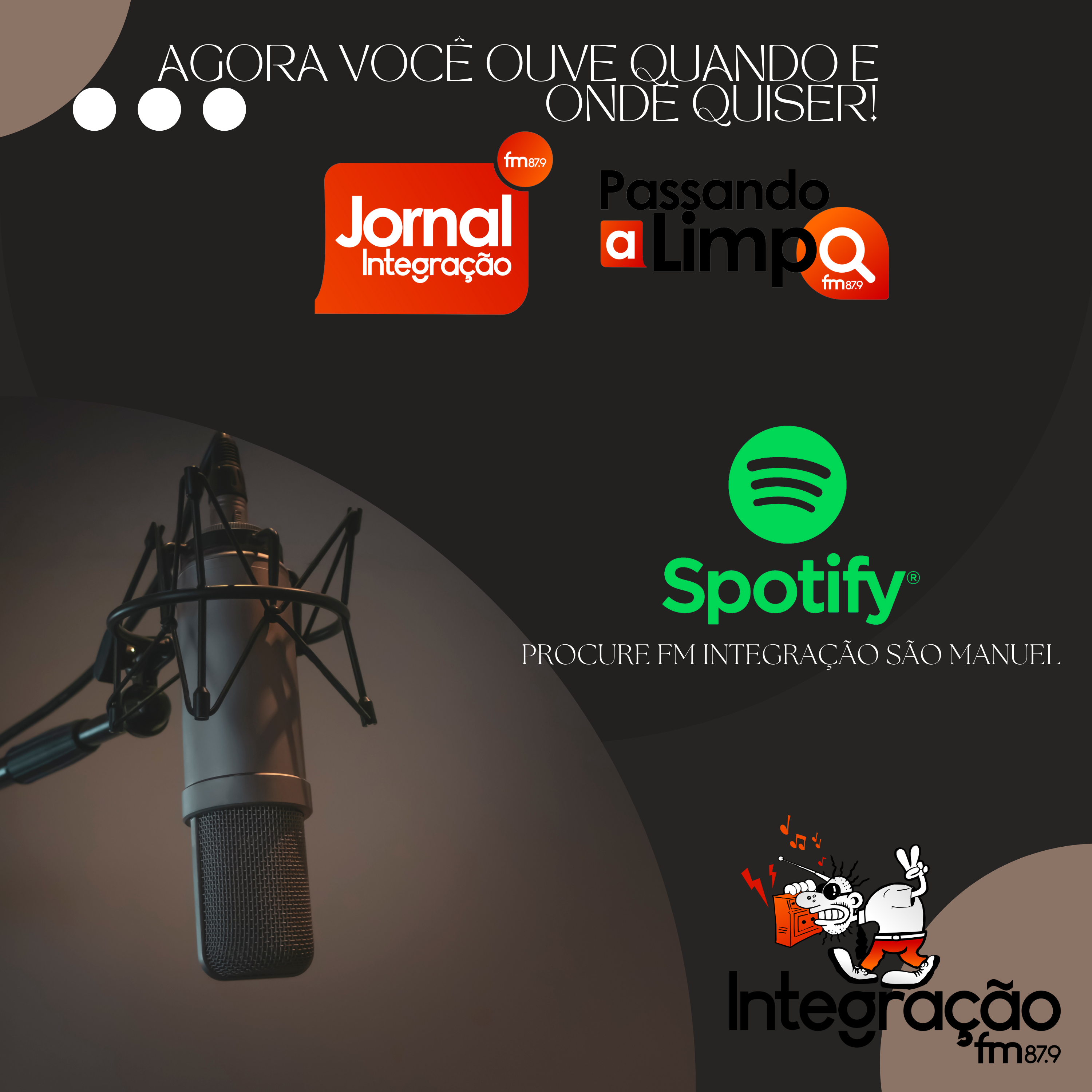 Brown Dots Simple Weekly Podcast Cover