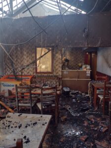 São Manuel: Comerciantes planejam ação solidária em prol do restaurante Casa do Peixe; estabelecimento ficou destruído após incêndio