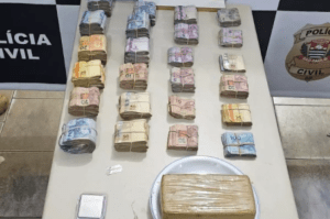 Lençóis Paulista: membro de facção criminosa é preso com R$ 35 mil em dinheiro e crack