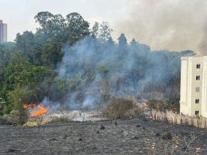 Homem é preso após enorme incêndio em Botucatu