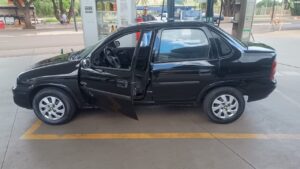 Carro furtado é localizado no centro de São Manuel