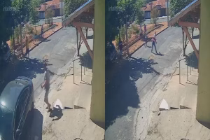 Família de ladrão morto por comerciante apedreja mercadinho