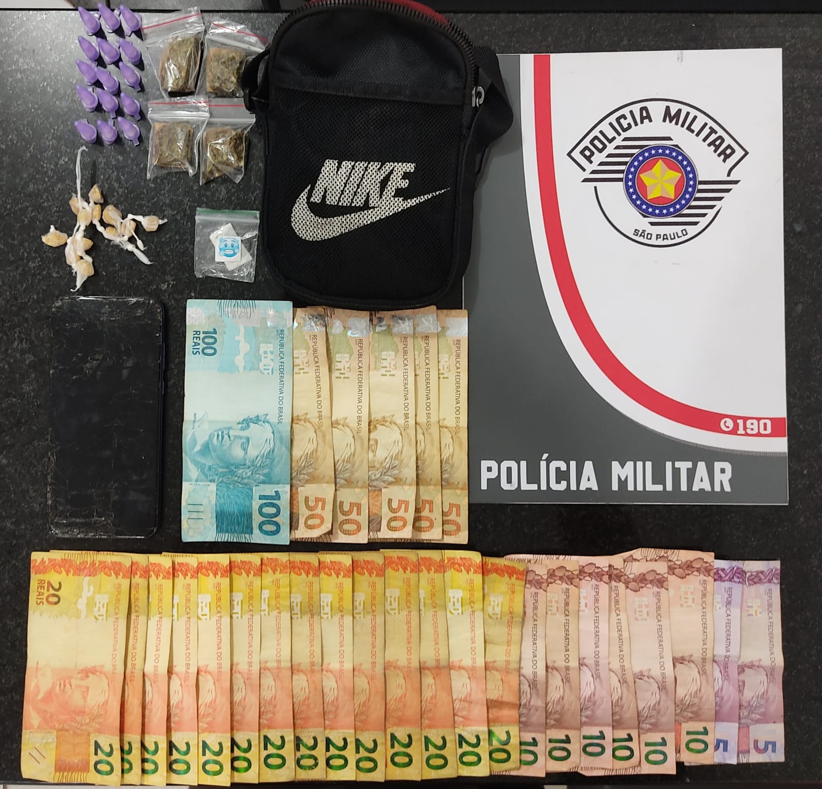 Polícia Militar prende indivíduo acusado de tráfico de drogas no Santa Mônica