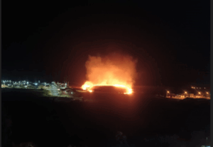 Incêndio florestal mobiliza forças de segurança em Botucatu