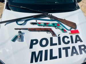 Região: homem procurado pela justiça é preso por posse ilegal de arma de fogo