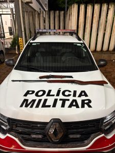Areiópolis: homem é preso pelos crimes de posse ilegal de arma de fogo, ameaça e lesão corporal