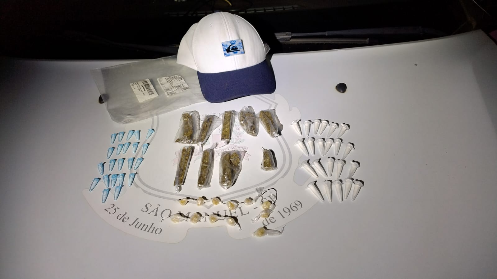 GCM apreende drogas durante patrulhamento no bairro Santa Mônica