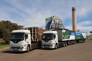 Bracell investe R$ 3,5 mi em projeto com caminhões elétricos de 74t e marca avanço histórico na logística verde do setor