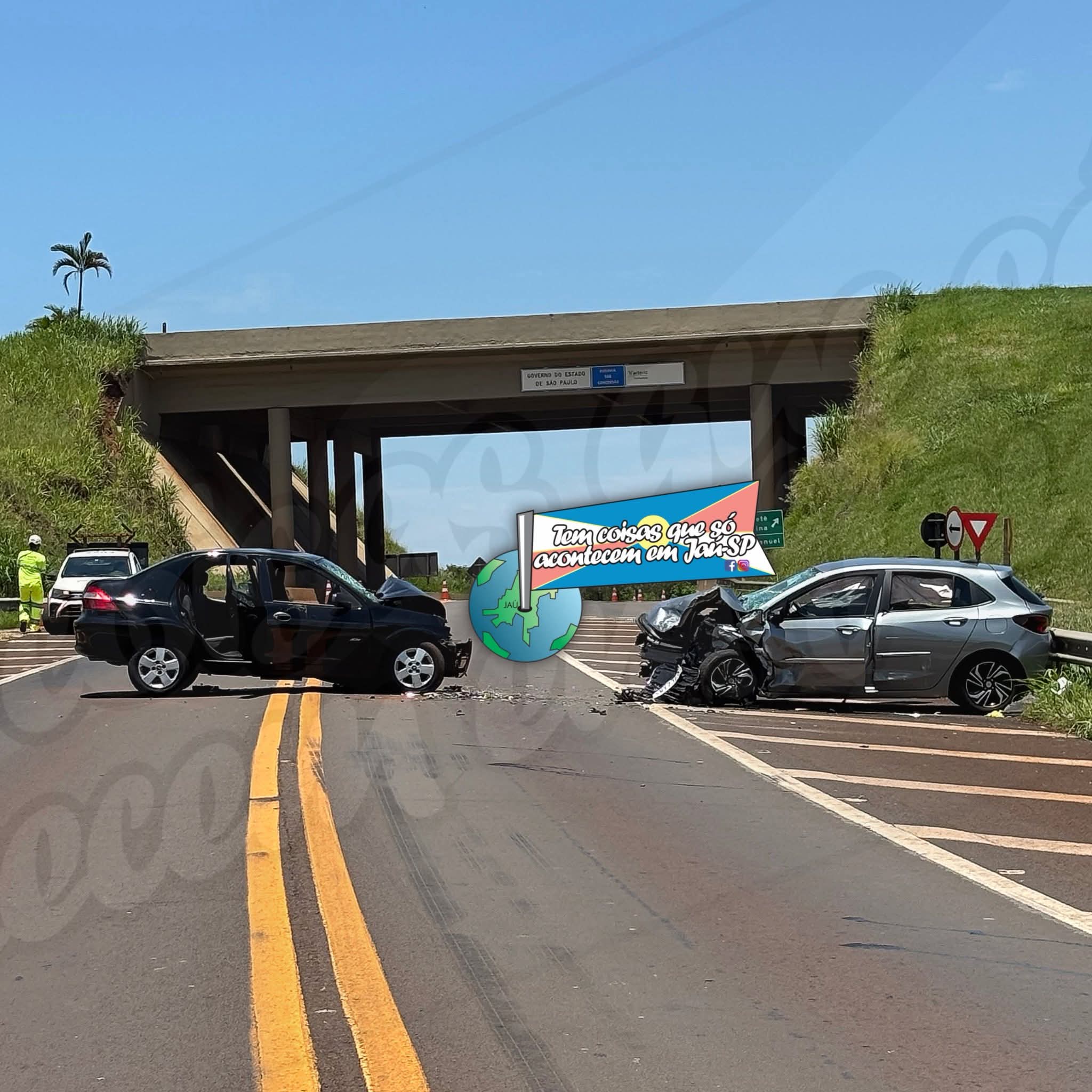 Grave acidente deixa oito feridos na SP-255 entre Jaú e Barra Bonita