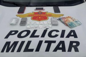 Homem é preso pela Polícia Rodoviária com R$ 3,4 mil em cocaína