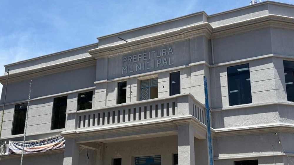 Prefeitura de Pirajuí (SP) — Foto: Gabriel Pelosi/TV Tem