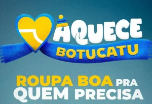 Aquece Botucatu 2026: participe e doe roupa boa até 31 de maio