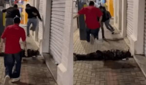 Polícia Civil apura crime em vídeo de jovens pulando homem em situação de rua no Centro de Botucatu