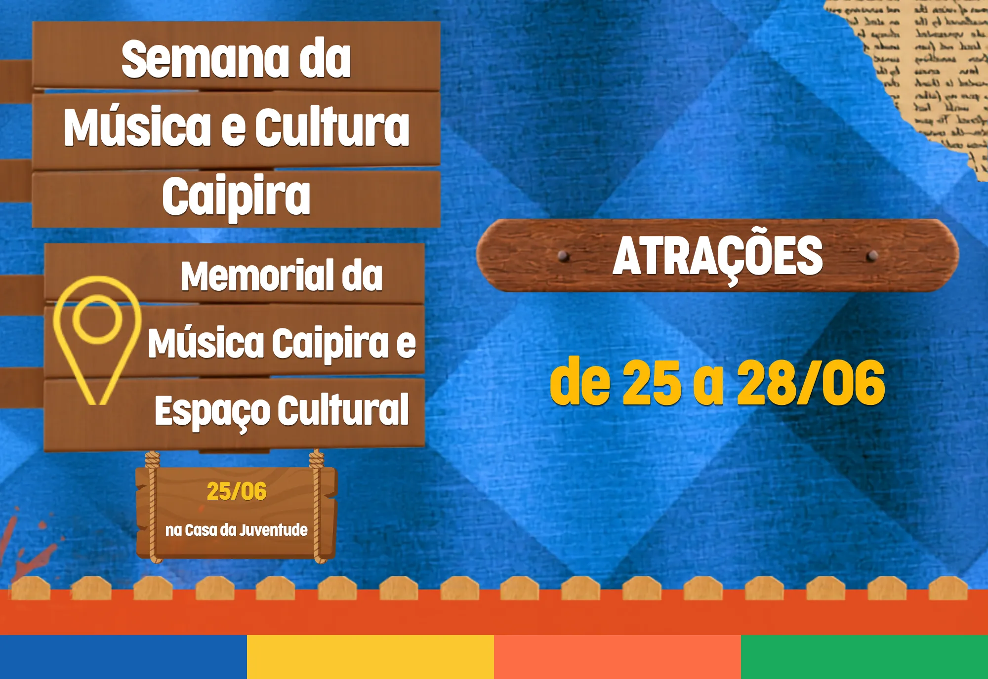 Semana da Música e Cultura Caipira: confira as atrações que compõe a programação do evento