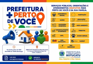 Prefeitura Mais Perto de Você chega ao Caimã com serviços à população e ação ambiental do Junho Verde