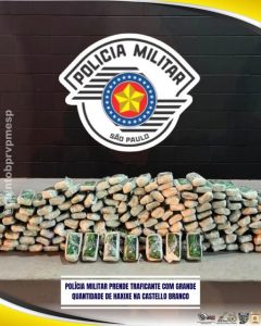 Polícia Rodoviária prende homem por tráfico de drogas na Rodovia Castello Branco, em Avaré