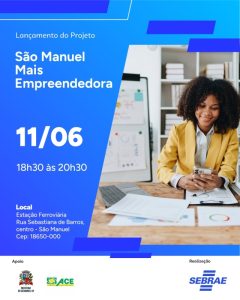 São Manuel recebe a segunda edição do projeto Cidade Empreendedora do Sebrae-SP