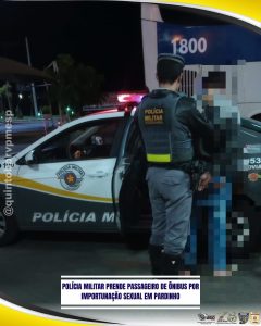 Homem é preso por importunação sexual em ônibus interestadual na Rodovia Castello Branco