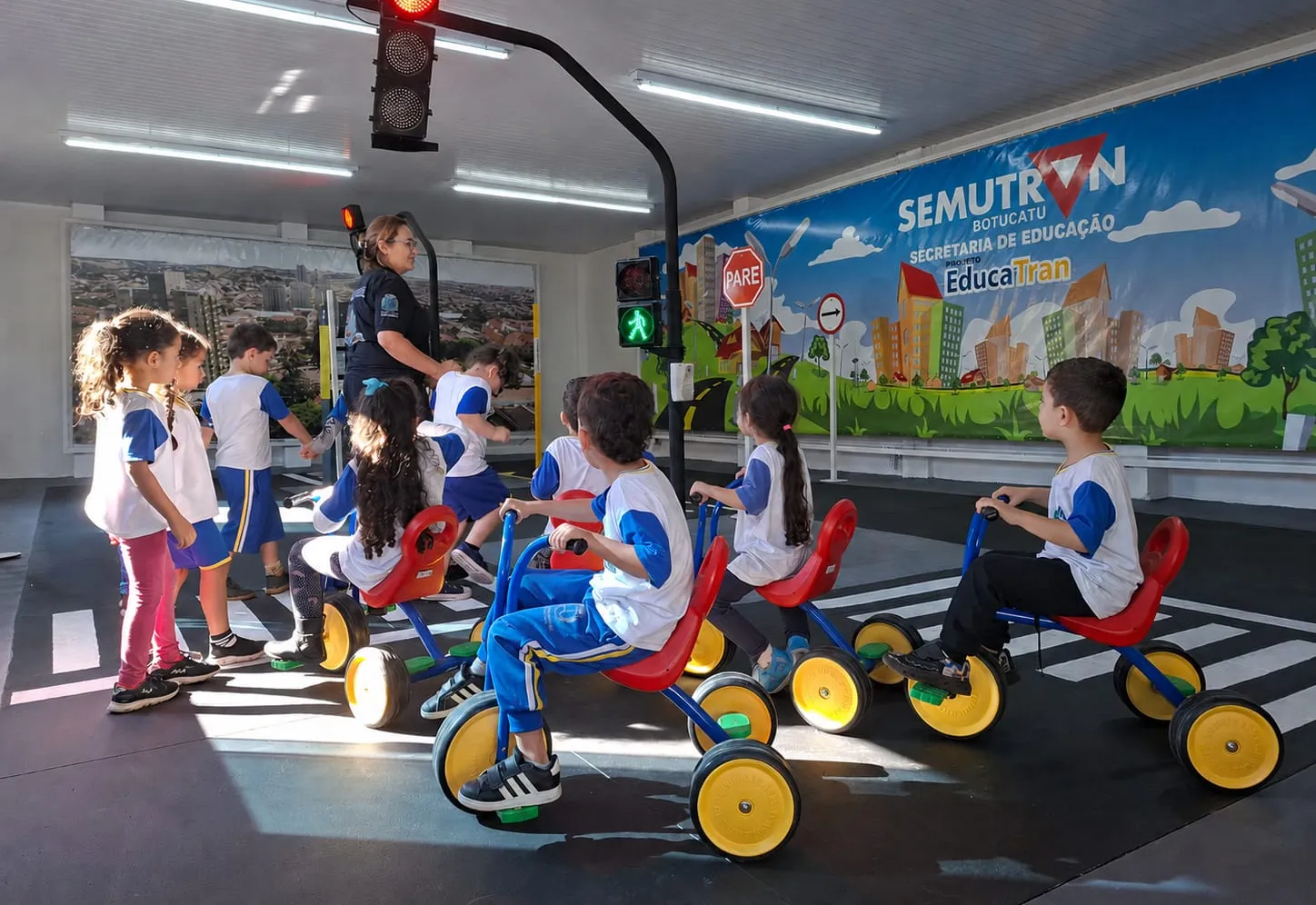Projeto Educatran retoma atividades na Escola Pública de Trânsito