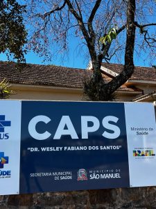 CAPS I de São Manuel passa a atender em novo endereço a partir de segunda-feira (20)