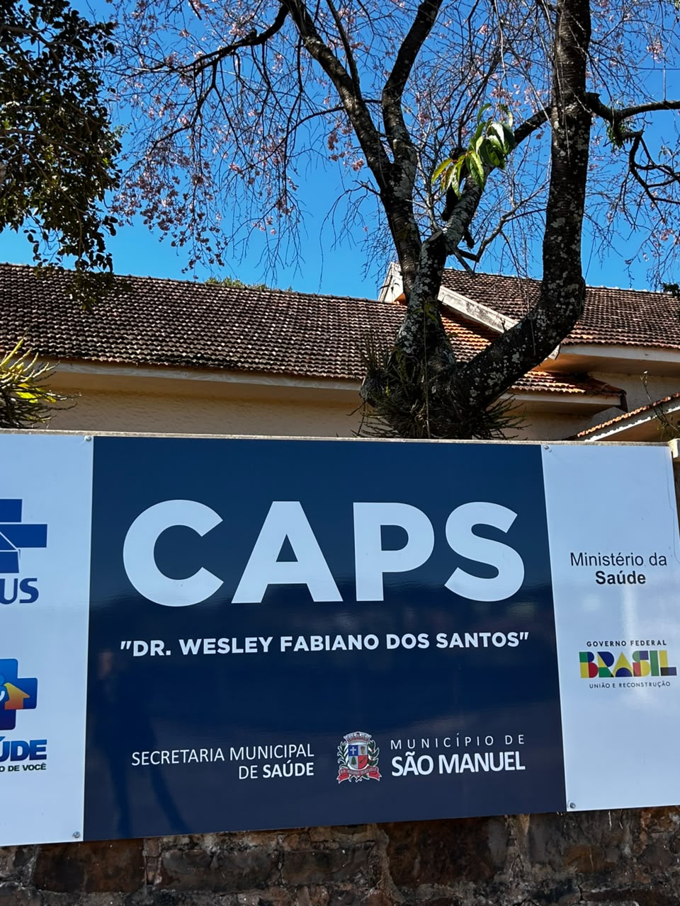 CAPS I de São Manuel passa a atender em novo endereço a partir de segunda-feira (20)
