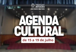 Agenda Cultural: confira os destaques desta semana