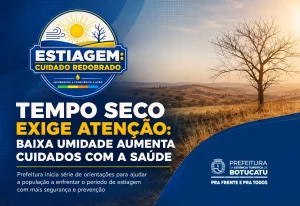 Tempo seco exige atenção: baixa umidade aumenta cuidados com a saúde