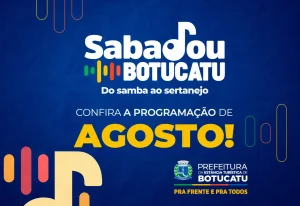 Sabadou Botucatu leva música, cultura e lazer gratuitos ao Jardim Continental e Santa Eliza em agosto