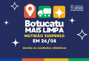 Chuva suspende coleta do Botucatu Mais Limpa nesta quarta-feira (26)