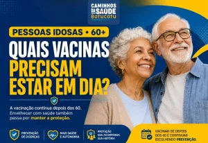 Caminhos da Saúde – Imunização: quais vacinas as pessoas idosas precisam manter em dia?