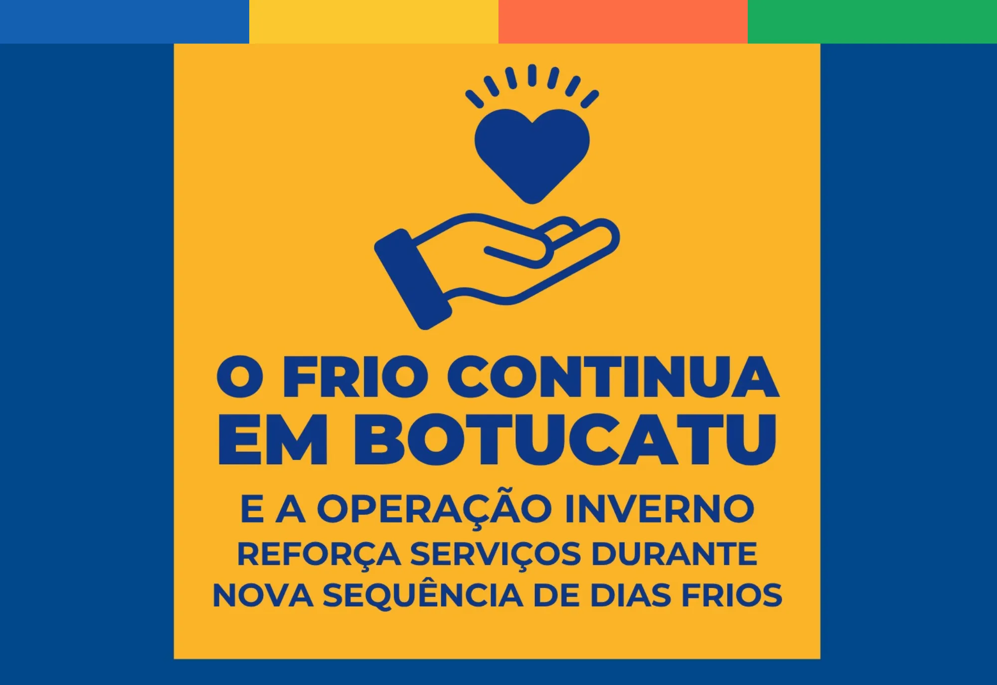 Operação Inverno reforça acolhimento durante nova sequência de dias frios em Botucatu