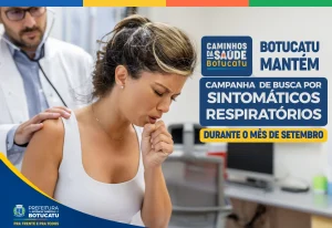 Botucatu mantém campanha de busca de sintomáticos respiratórios durante o mês de setembro