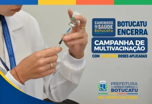 Multivacinação amplia acesso às vacinas e contribui para aumento da cobertura contra a influenza em Botucatu