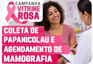 No Outubro Rosa, a Campanha Vitrine Rosa leva exames preventivos às trabalhadoras do comércio de Botucatu
