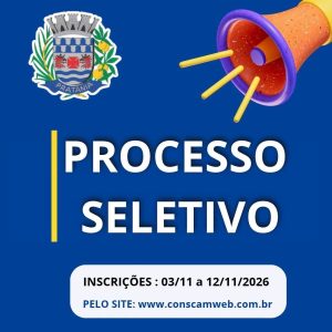 Prefeitura de Pratânia abre inscrições para processo seletivo com vagas em diversas funções