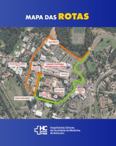 Obras alteram temporariamente acesso ao Pronto-Socorro Referenciado da Unesp de Botucatu