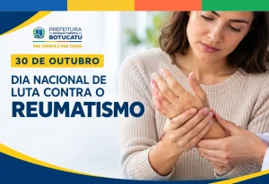Dia Nacional de Luta contra o Reumatismo: Prefeitura alerta para sintomas e importância do diagnóstico precoce