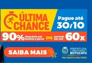 Outubro marca reta final do Regulariza Botucatu