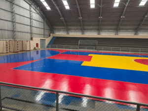 REFORMA DO GINÁSIO DA COHAB II ENTRA NA FASE FINAL EM SÃO MANUEL