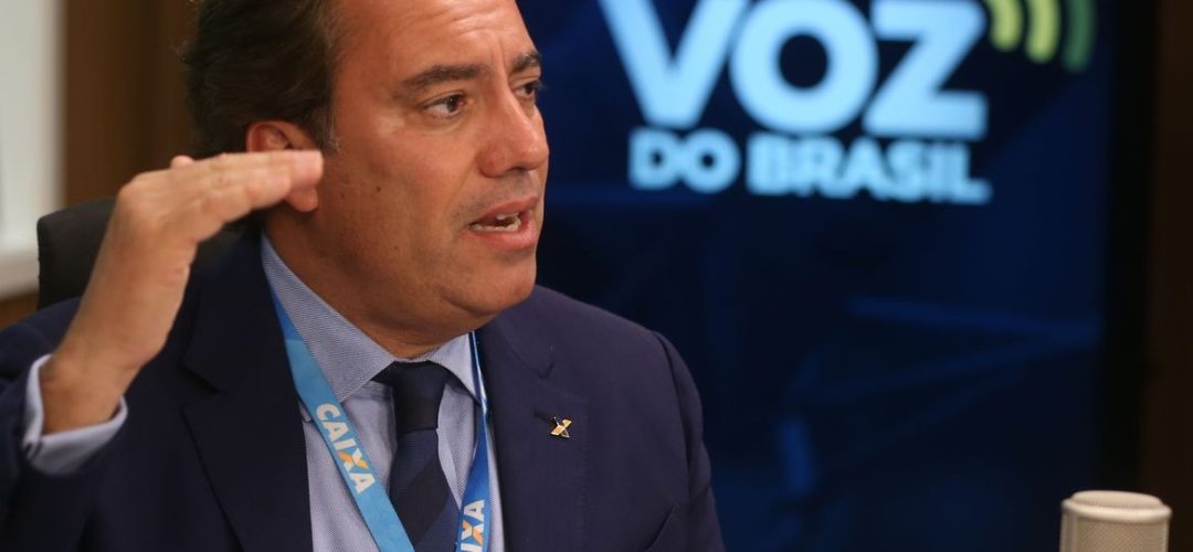 O presidente da Caixa Econômica Federal, Pedro Guimarães é o entrevistado no programa  A Voz do Brasil.