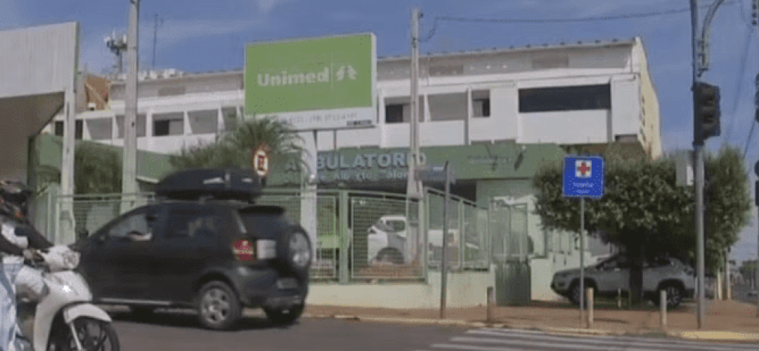 Caso ocorreu no Hospital da Unimed em Andradina-SP - Foto: Reprodução TV TEM