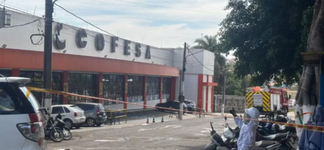 Ataque de abelhas interditou a Avenida Peixoto Gomide em Itapetininga (Foto: Pâmela Ramos / TV TEM)